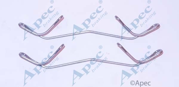 APEC BRAKING Tarvikesarja, jarrupala KIT1098